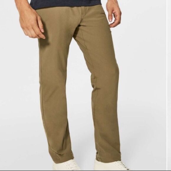 Lululemon ABC Pant Classic Tan Size 34 - Picture 1 of 10